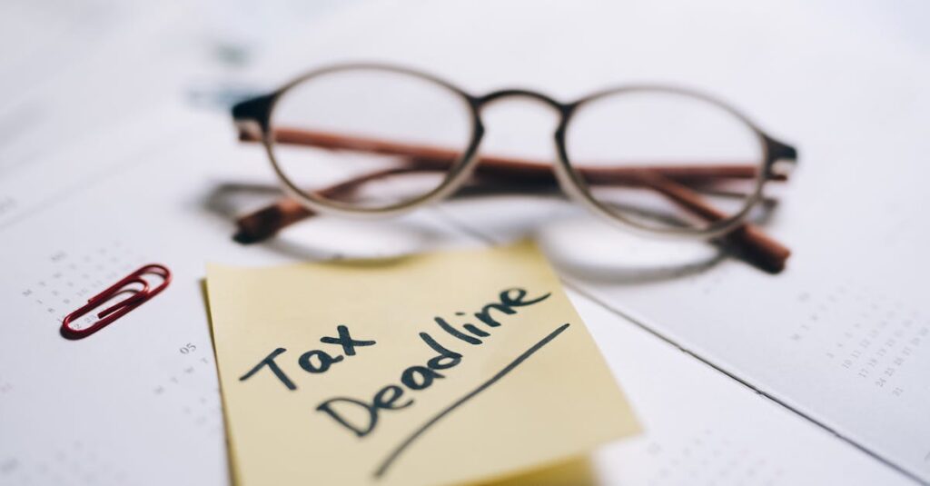 A close-up shot of a sticky note with 